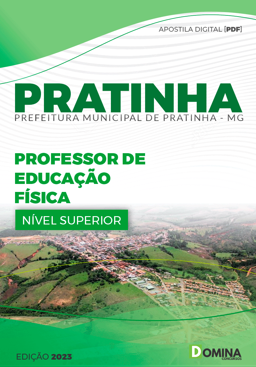 Apostila Pref Pratinha MG 2023 Professor Educação Física