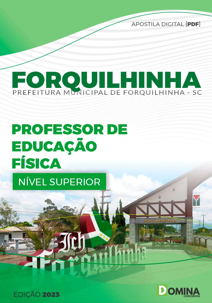 Apostila Pref Forquilhinha SC 2023 Professor de Educação Física