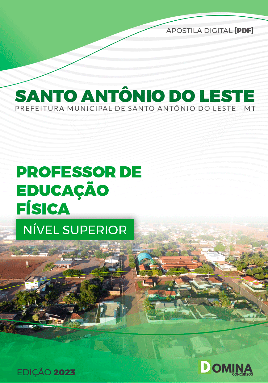 Pref Santo Antônio do Leste MT 2023 Professor Educação Física