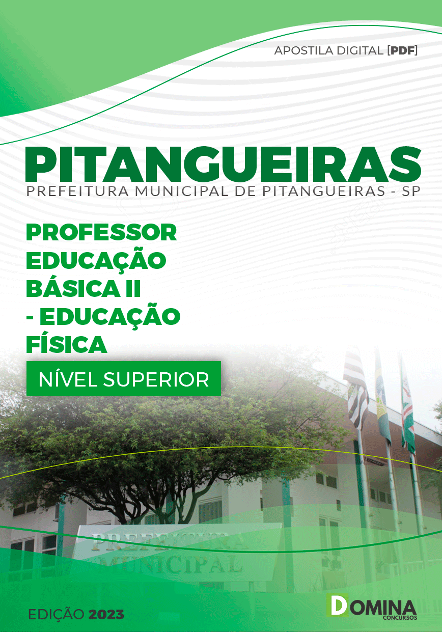 Apostila Pref Pitangueiras SP 2024 Professor II Educação Física