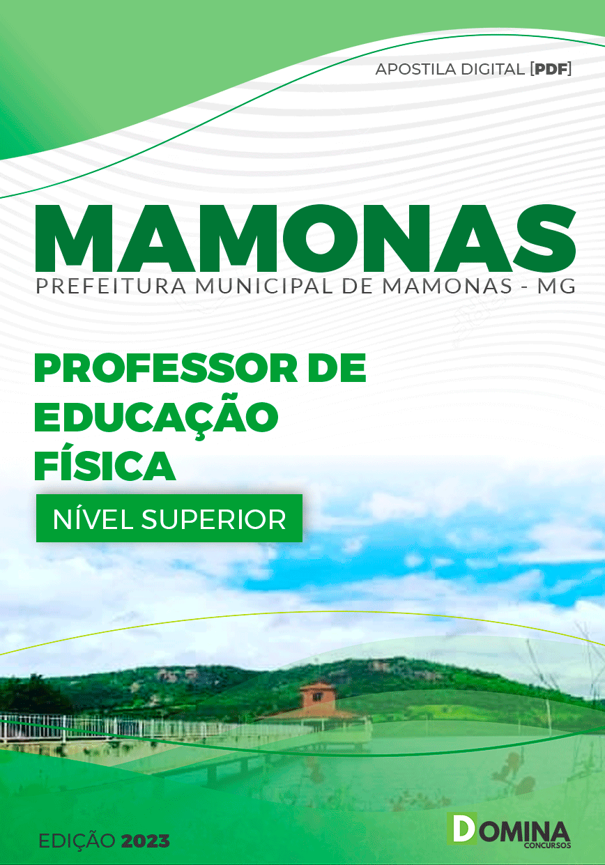 Apostila Pref Mamonas MG 2023 Professor Educação Física