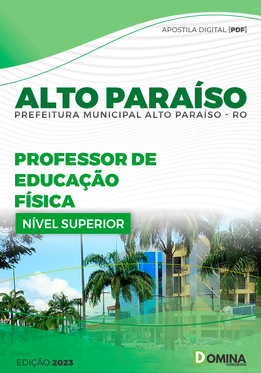 Apostila Pref Alto Paraíso RO 2023 Professor Educação Física
