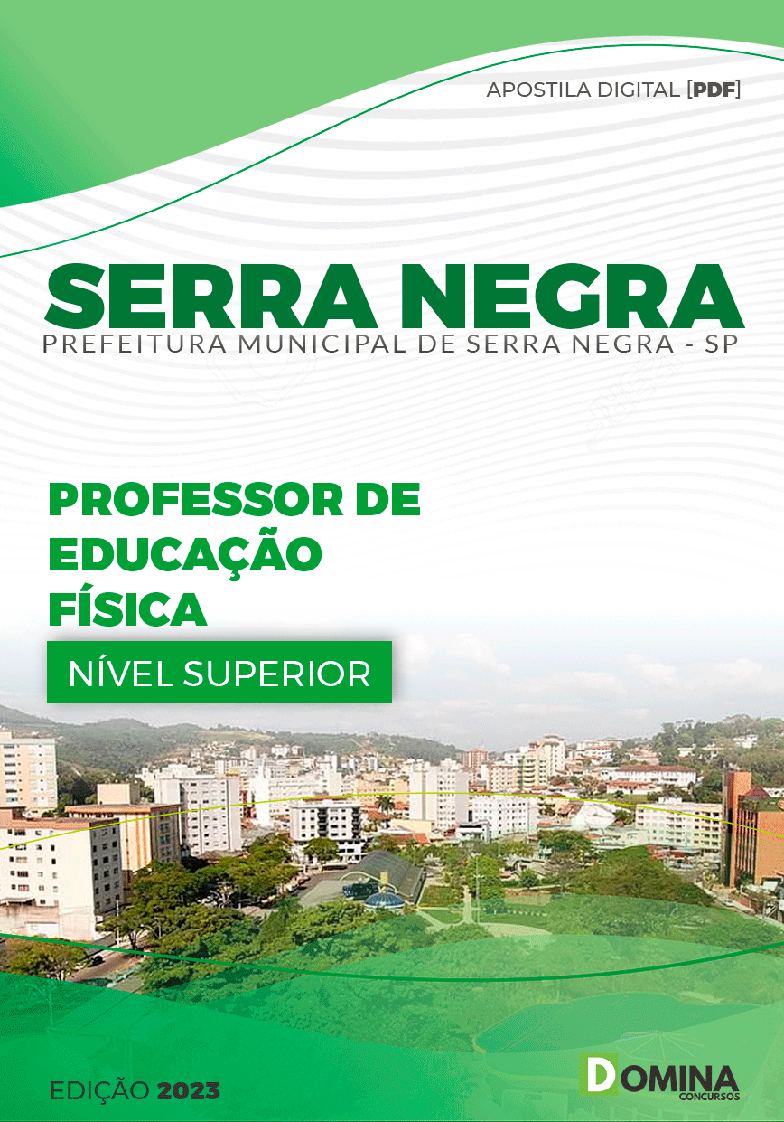Apostila Pref Serra Negra SP 2023 Professor Educação Física
