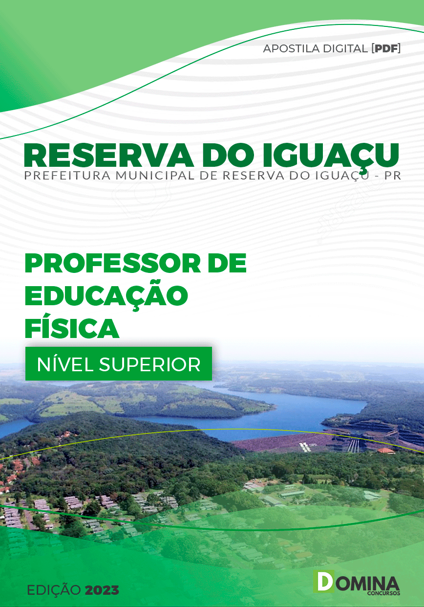 Apostila Pref Reserva do Iguaçu PR 2023 Professor Educação Física