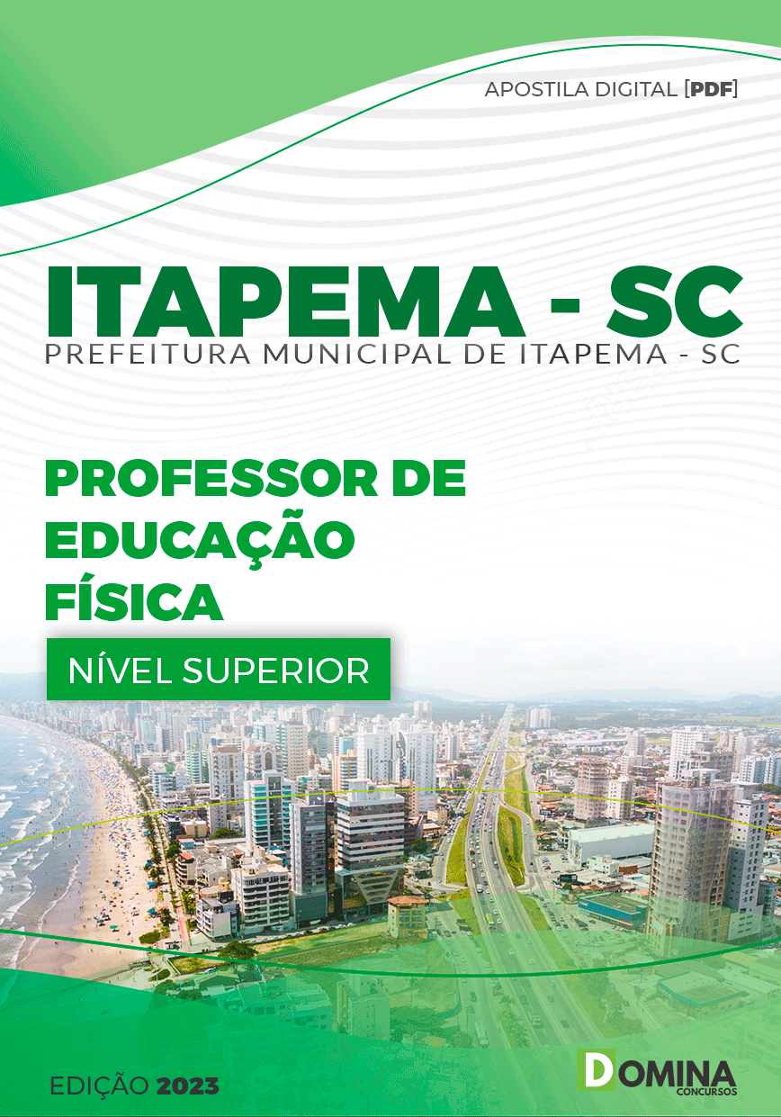 Apostila Pref Itapema SC 2023 Professor Educação Física