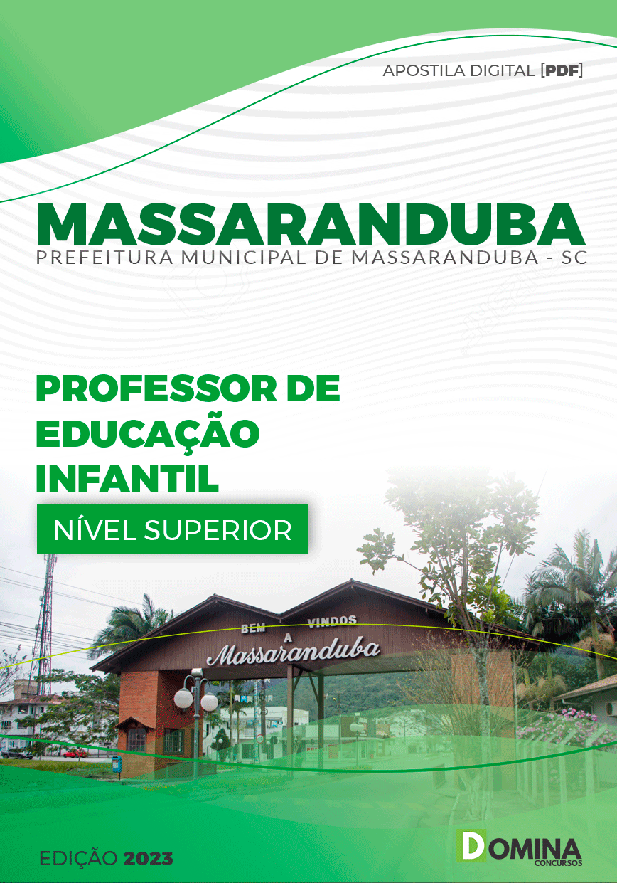 Apostila Pref Massaranduba SC 2023 Professor Educação Infantil