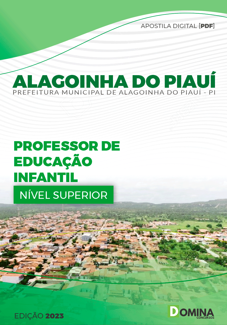 Apostila Pref Alagoinha do Piauí PI 2023 Professor Educação Infantil