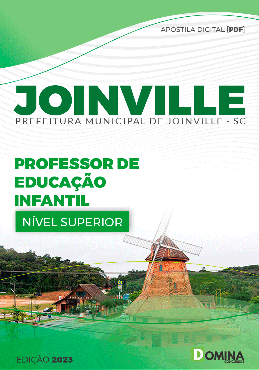 Apostila Pref Joinville SC 2023 Professor de Educação Infantil