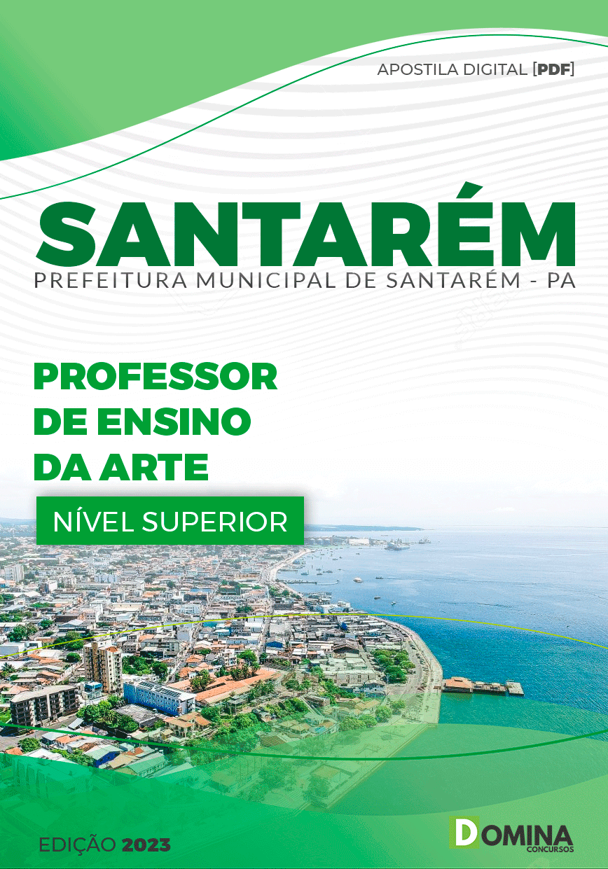 Apostila Concurso Pref Santarém PA 2024 Professor Arte