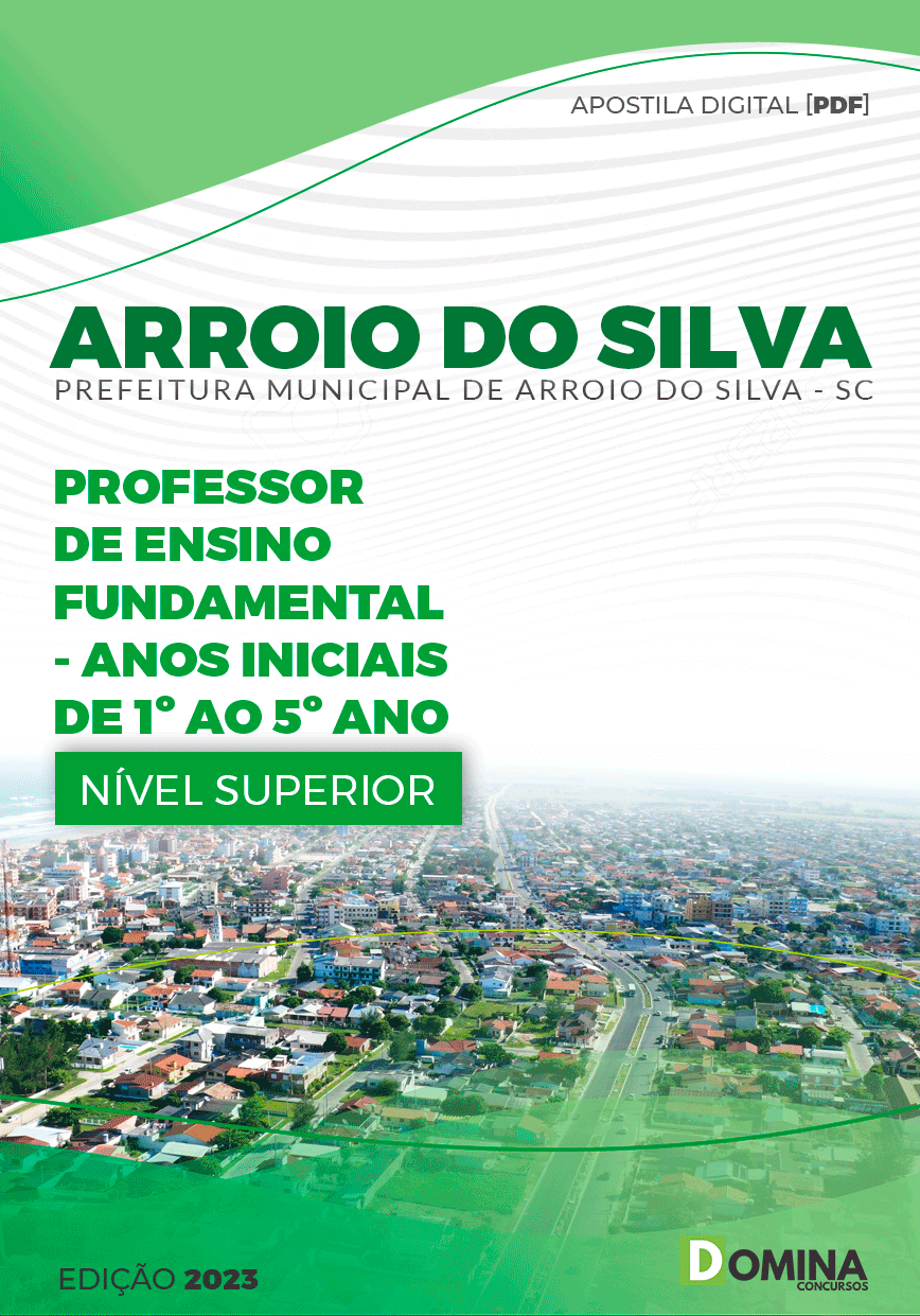 Pref Arroio do Silva SC 2023 Professor de Ensino Fundamental