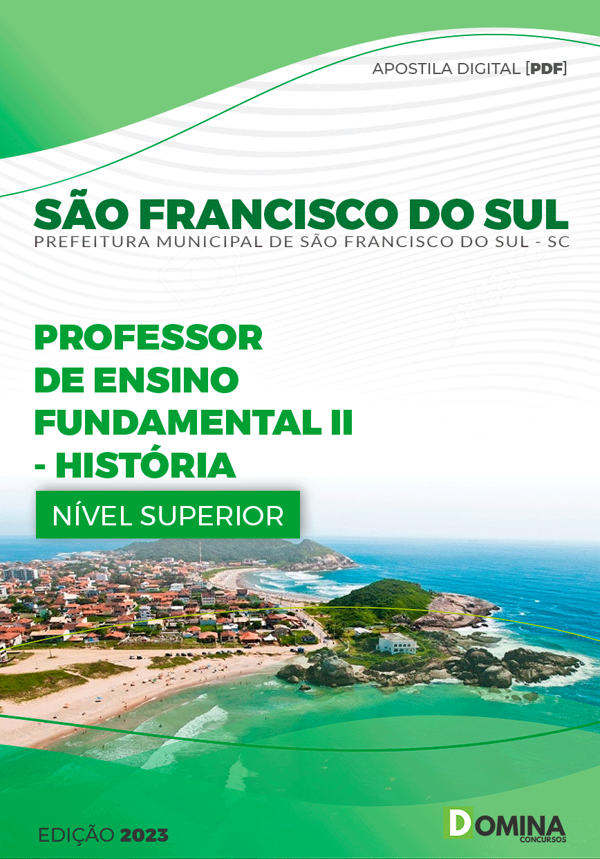 Apostila Pref São Francisco do Sul SC 2023 Professor de História