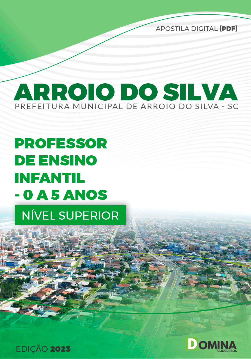 Apostila Pref Arroio do Silva SC 2023 Professor de Ensino Infantil