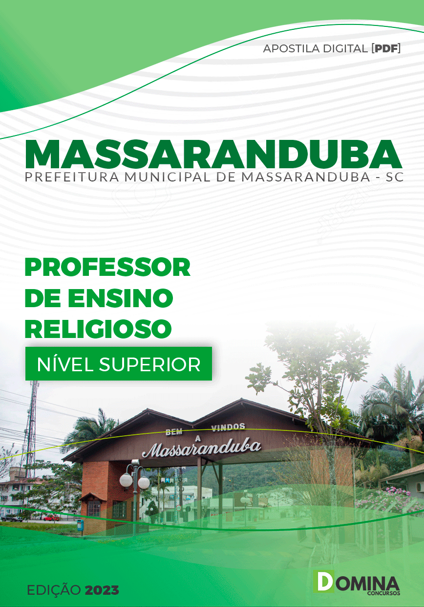 Apostila Pref Massaranduba SC 2023 Professor Ensino Religioso