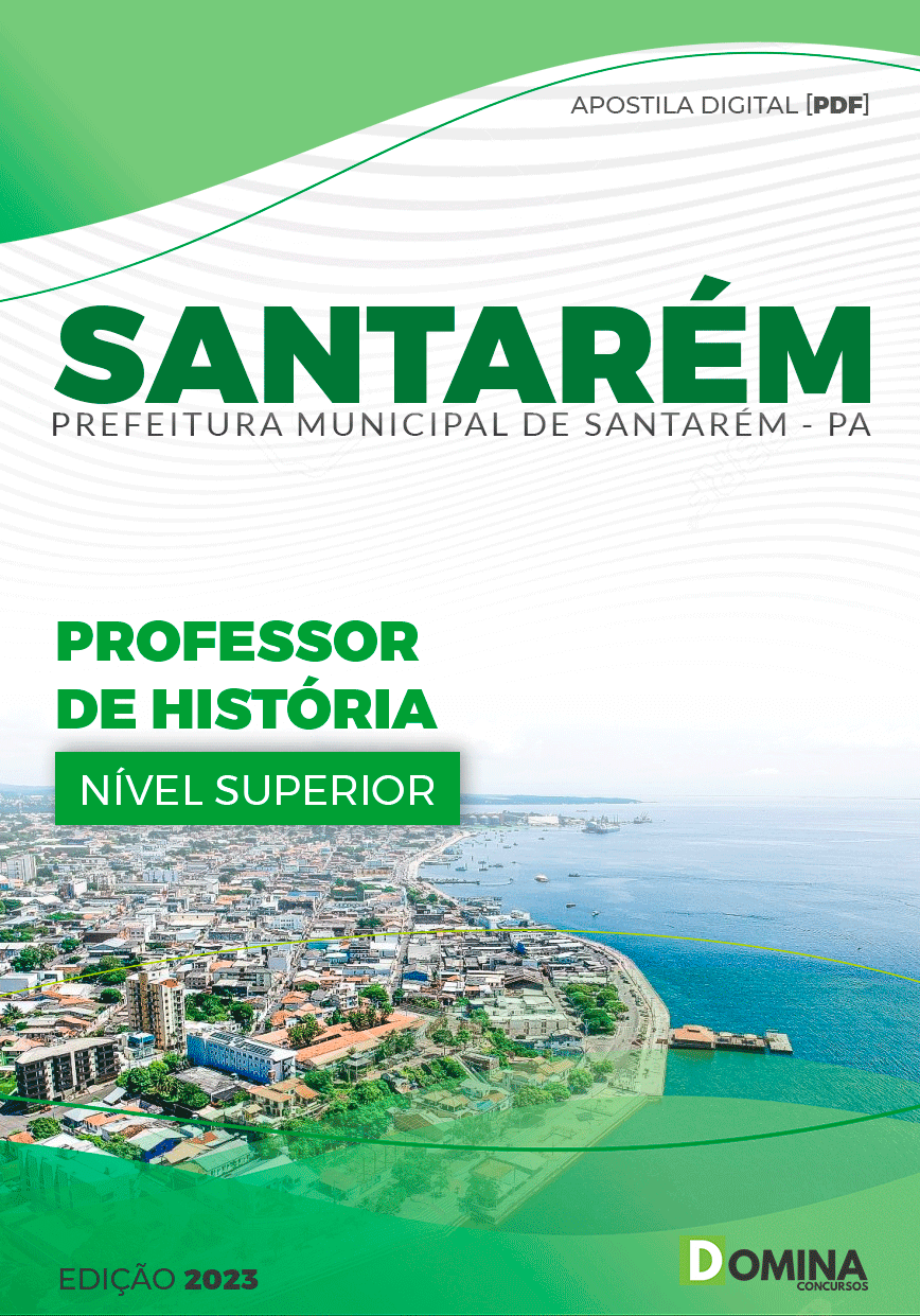 Apostila Concurso Pref Santarém PA 2024 Professor História