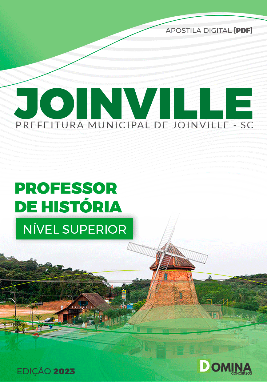 Apostila Pref Joinville SC 2023 Professor de História