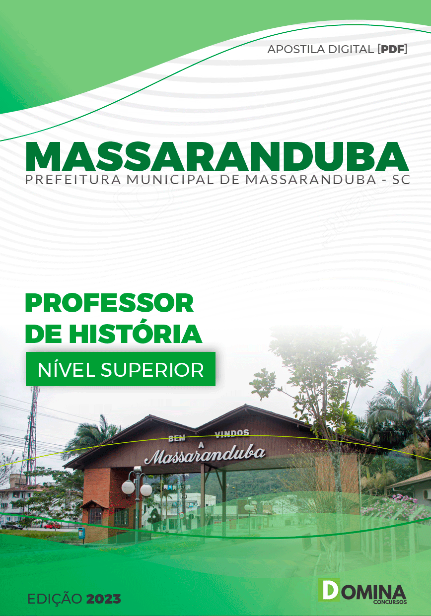 Apostila Pref Massaranduba SC 2023 Professor História