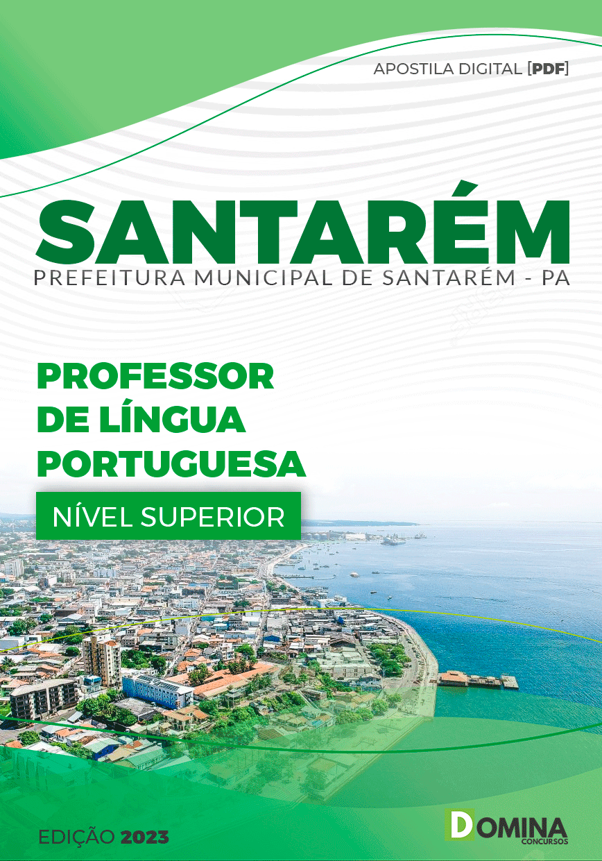 Apostila Pref Santarém PA 2024 Professor Língua Portuguesa