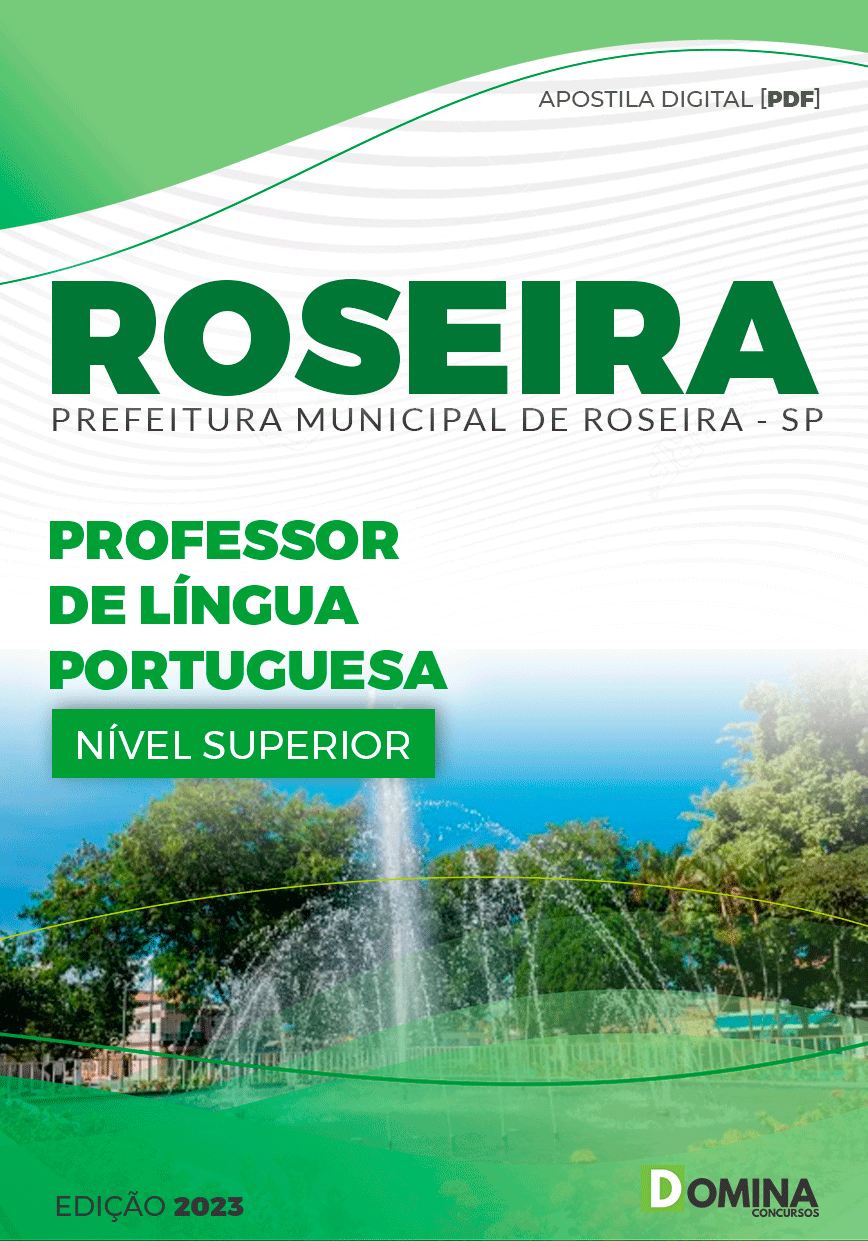 Apostila Pref Roseira SP 2023 Professor Língua Portuguesa