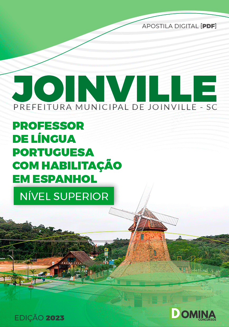 Apostila Pref Joinville SC 2023 Professor de Português Espanhol