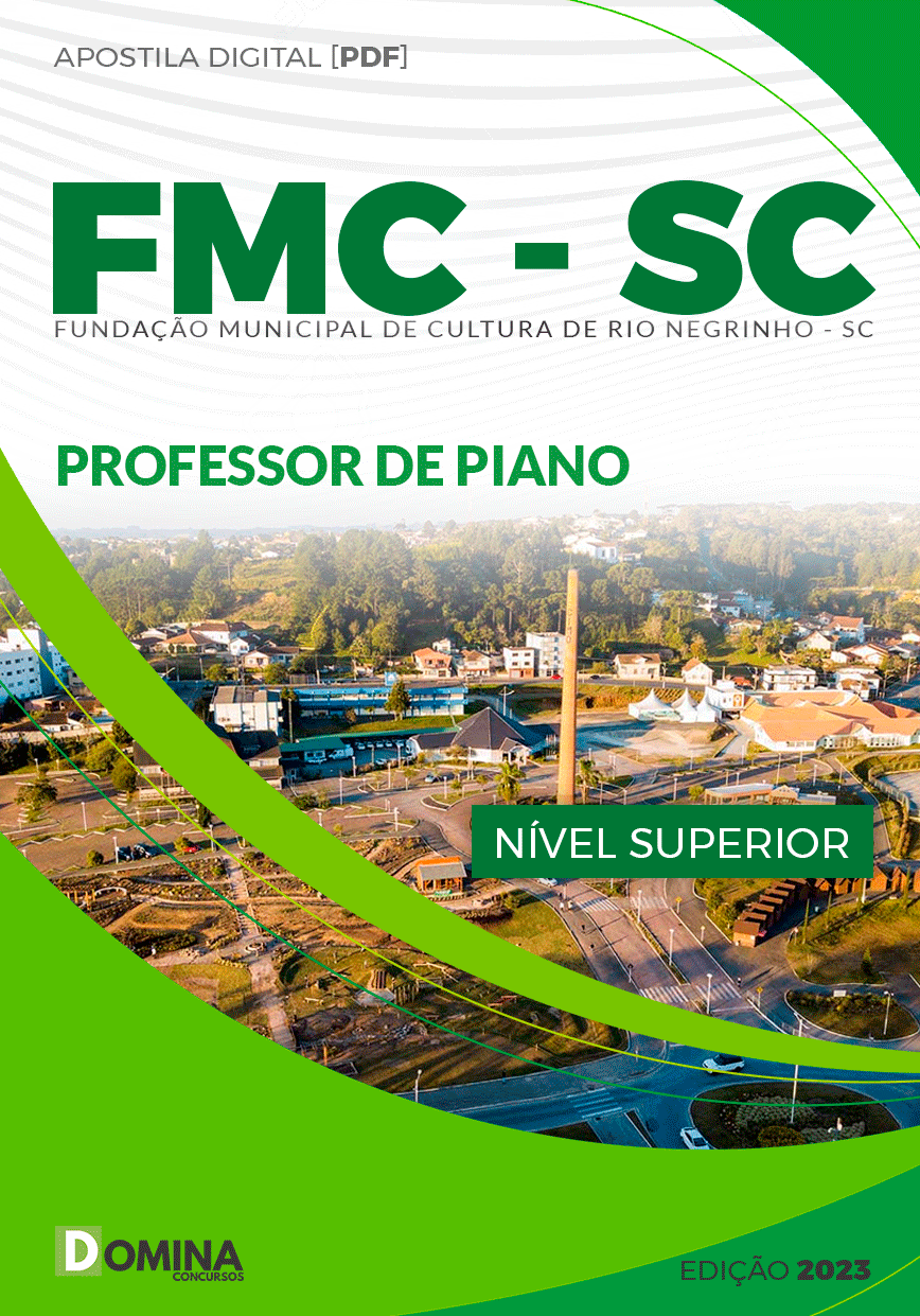 Apostila FMC Rio Negrinho SC 2023 Professor de Piano