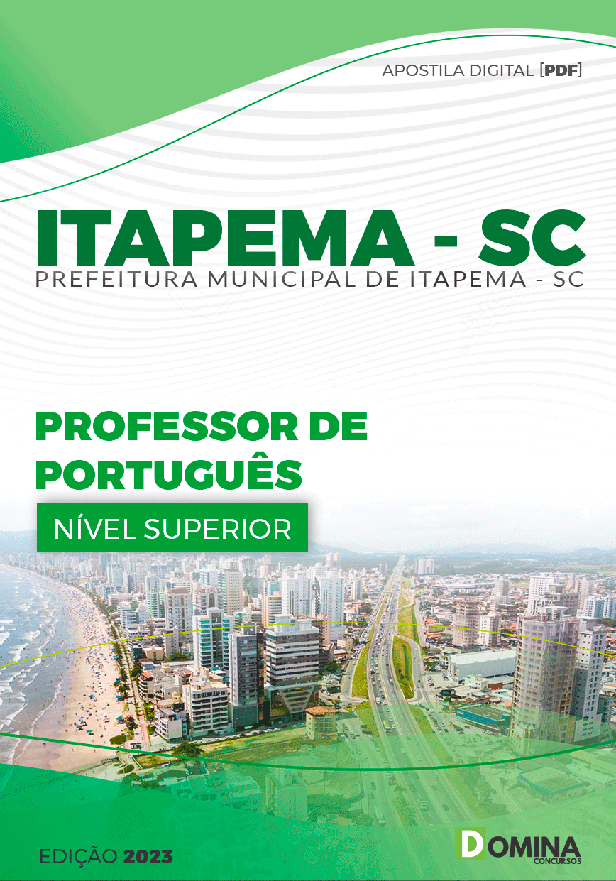 Apostila Pref Itapema SC 2023 Professor de Português