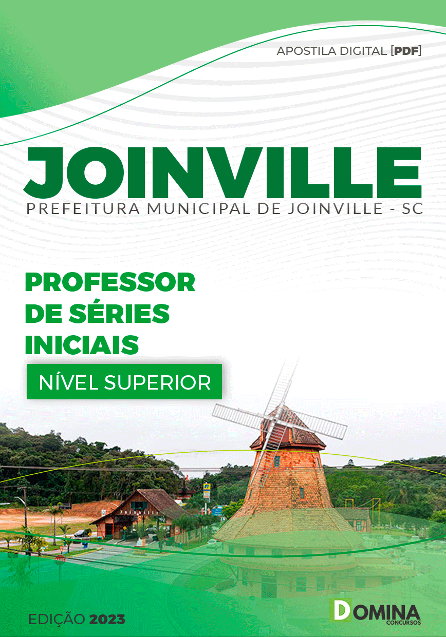 Apostila Pref Joinville SC 2023 Professor de Séries Iniciais