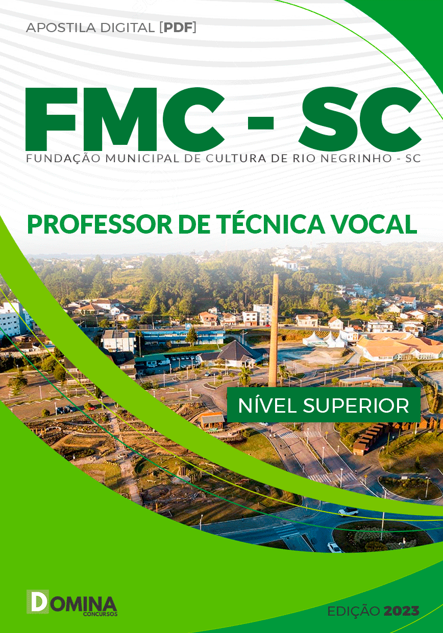 Apostila FMC Rio Negrinho SC 2023 Professor Técnica Vogal