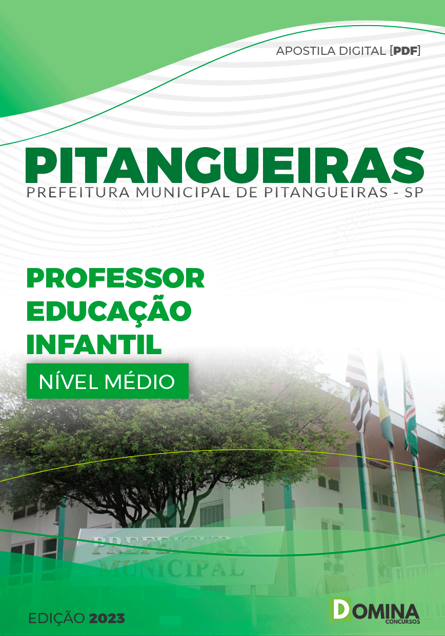 Apostila Pref Pitangueiras SP 2024 Professor Educação Infantil