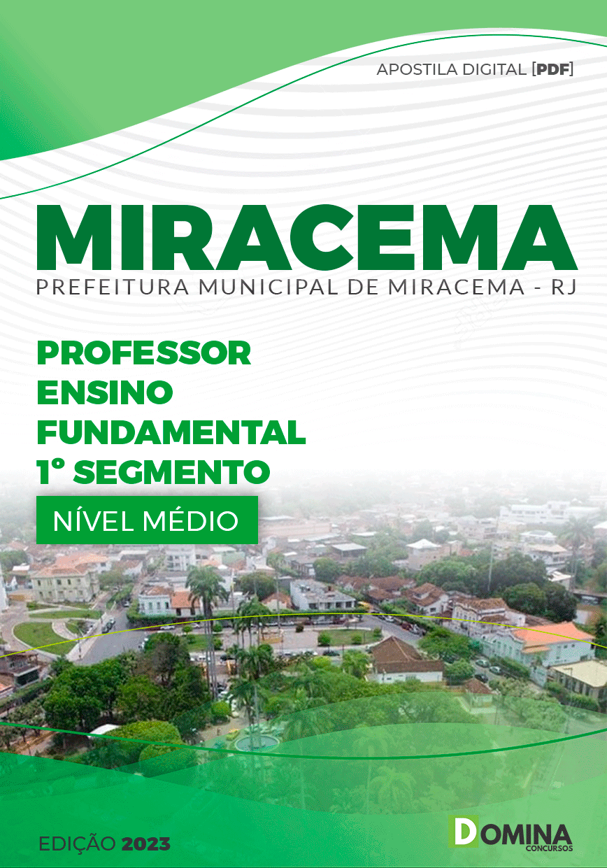 Apostila Pref Miracema RJ 2023 Professor de Ensino Fundamental