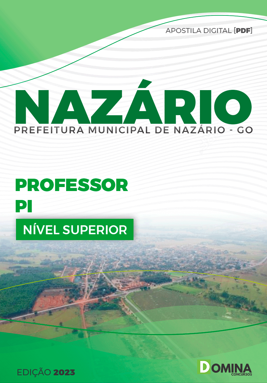 Apostila Pref Nazário GO 2023 Professor I