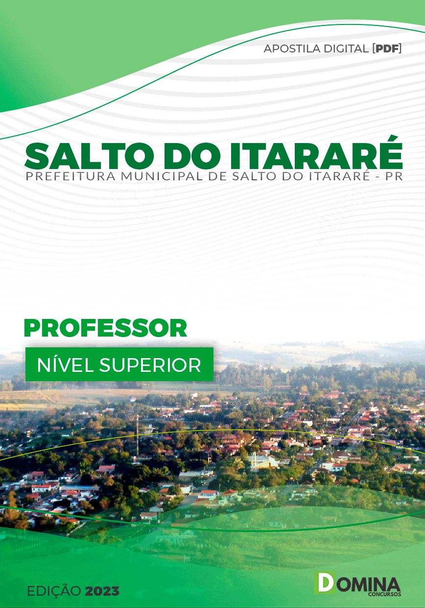 Apostila Pref Salto do Itararé PR 2023 Professor