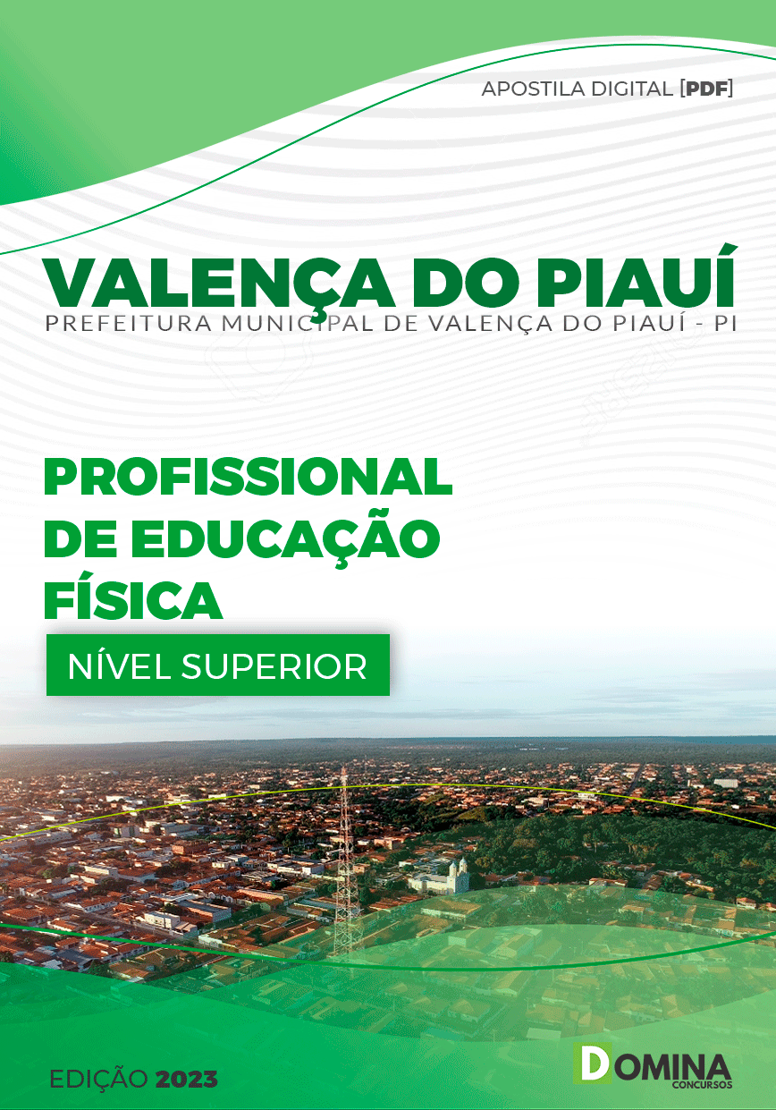 Apostila Concurso Pref Valença PI 2023 Professor Educação Física