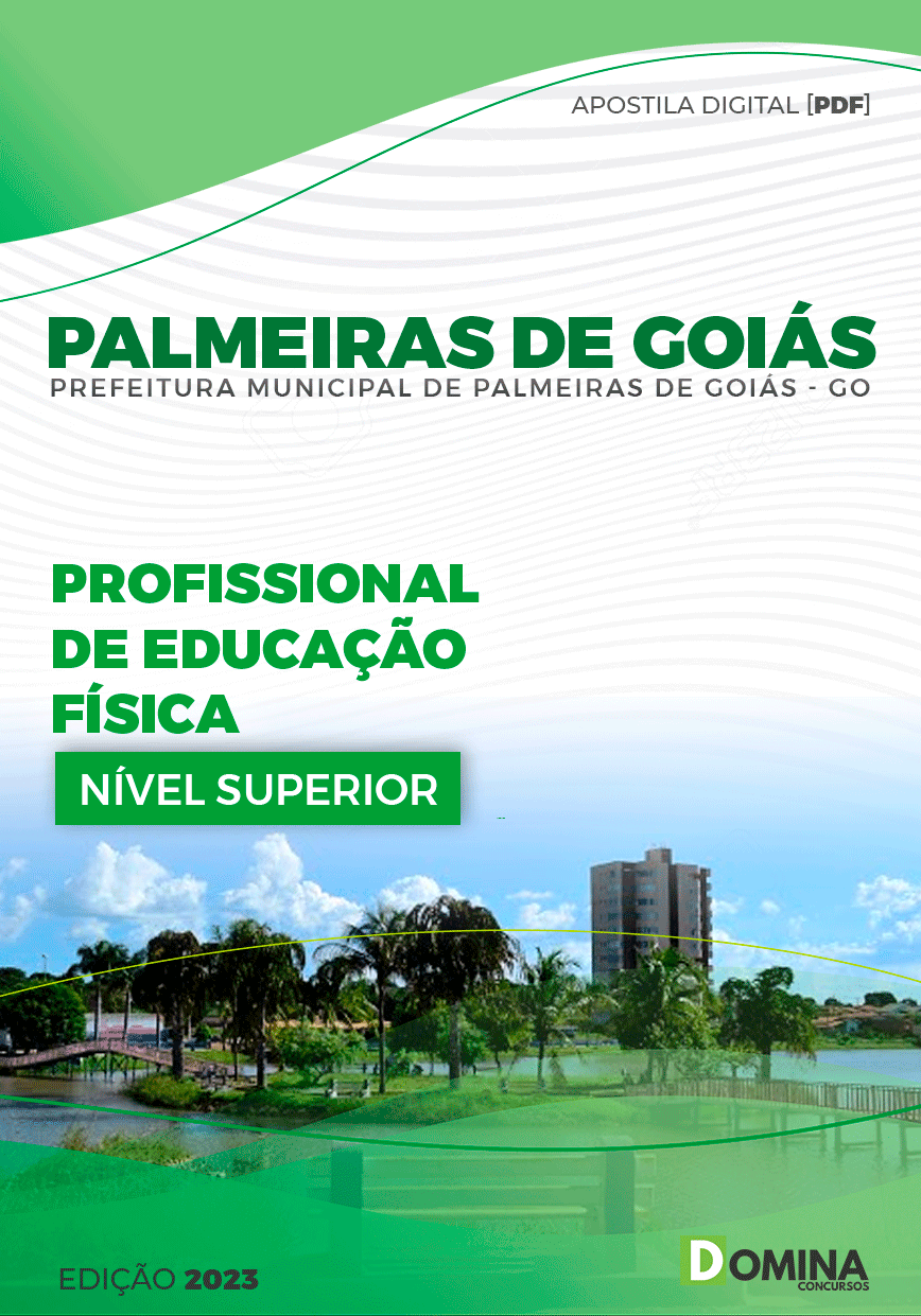 Apostila Pref Palmeiras de Goiás GO 2024 Professor Educação Física
