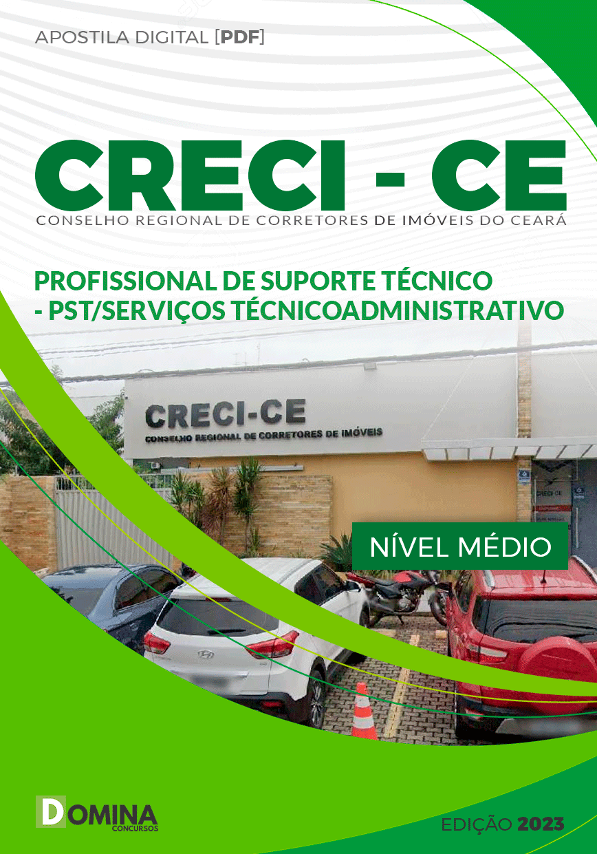 Apostila CRECI CE 2023 Profissional Suporte Técnico Administrativo