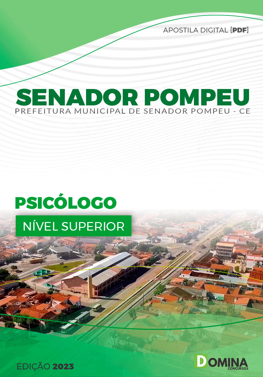 Apostila Pref Senador Pompeu CE 2023 Psicólogo