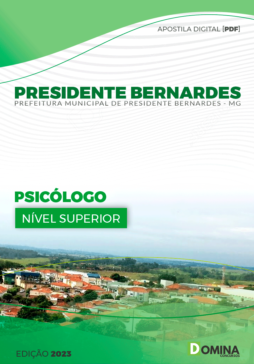 Pref Presidente Bernardes MG 2023 Psicólogo