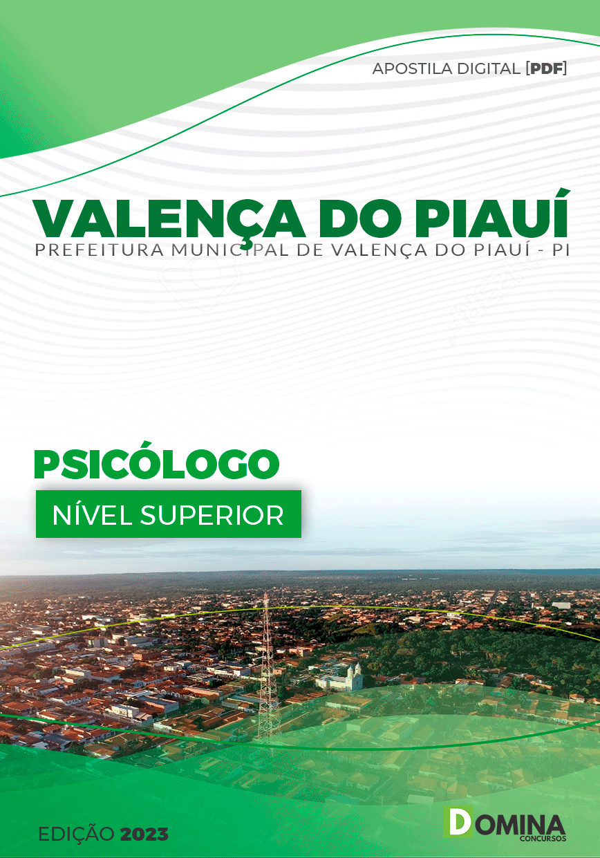 Apostila Concurso Pref Valença PI 2023 Psicólogo