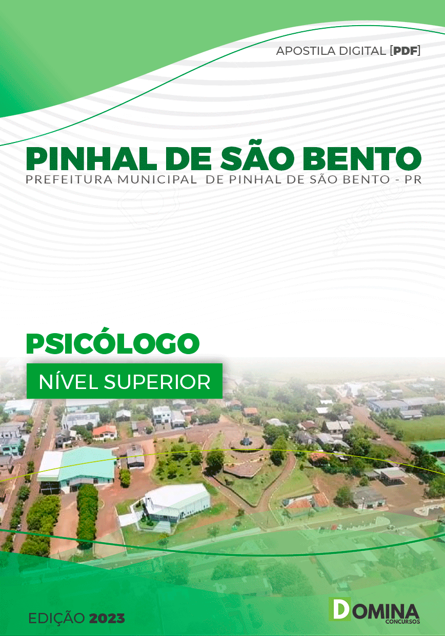 Apostila Pref Pinhal de São Bento PR 2023 Psicólogo