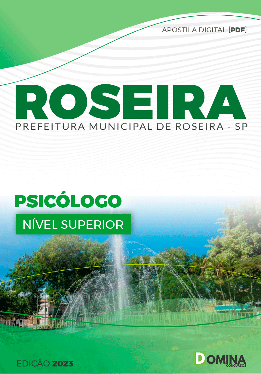 Apostila Pref Roseira SP 2023 Psicólogo