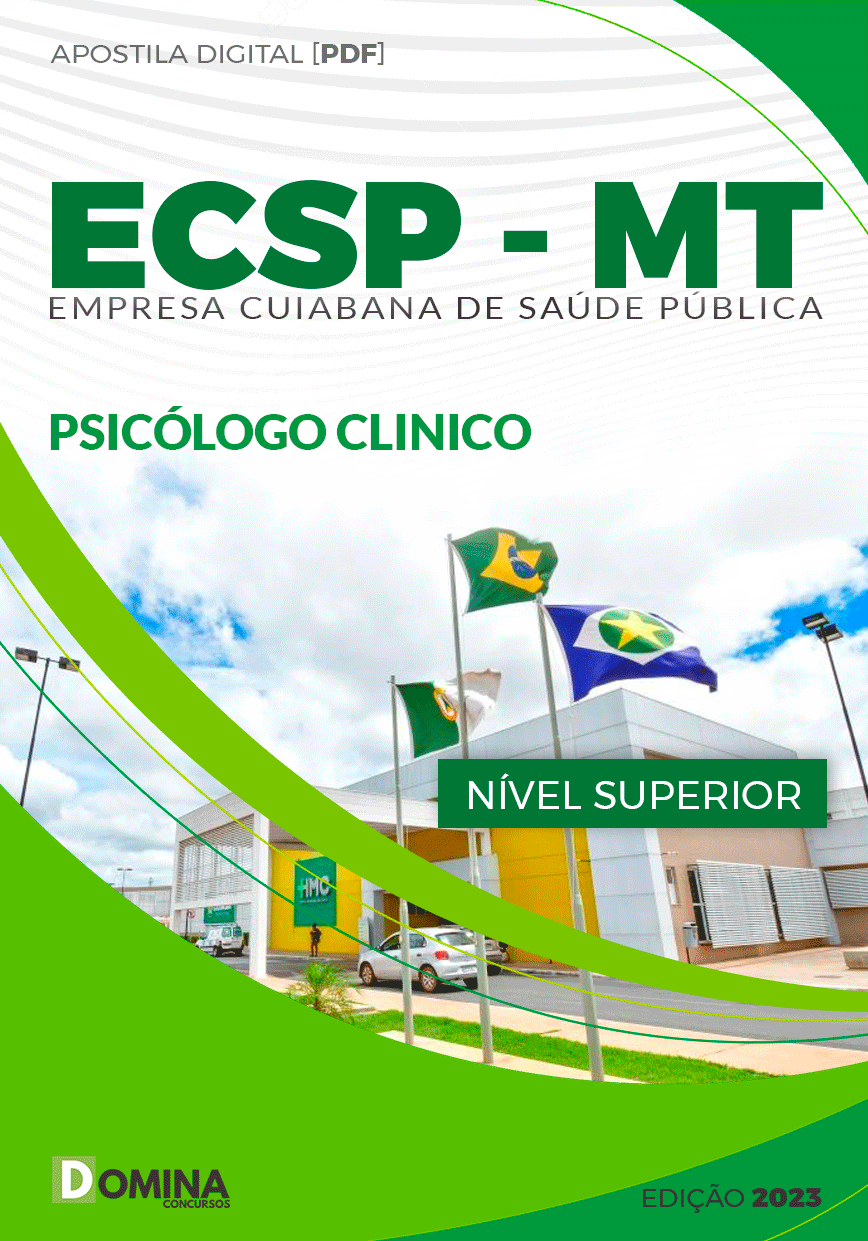 Apostila Concurso ECSP MT 2023 Psicólogo Clínico