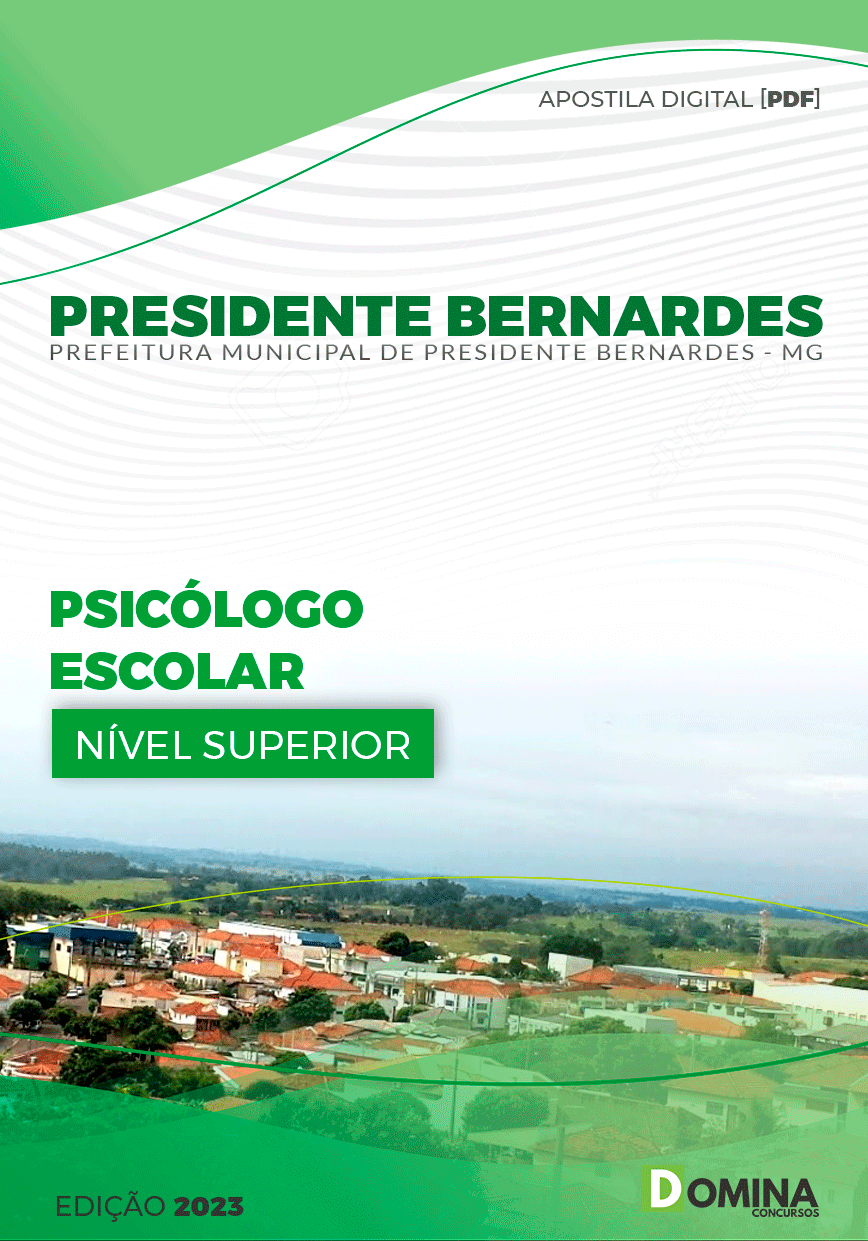 Pref Presidente Bernardes MG 2023 Psicólogo Escolar