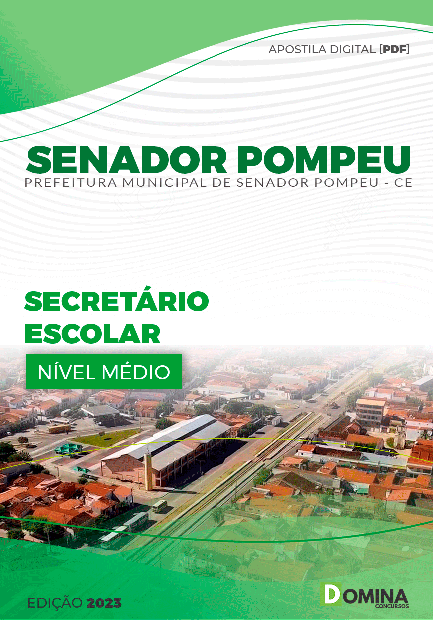 Pref Senador Pompeu CE 2023 Secretário Escolar