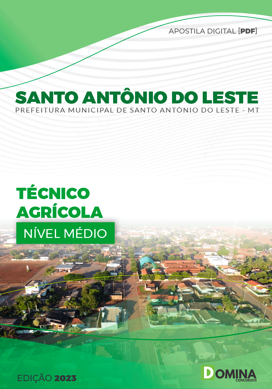 Pref Santo Antônio do Leste MT 2023 Técnico Agrícola