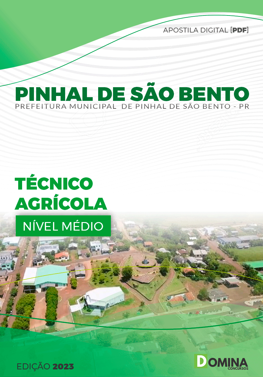 Apostila Pref Pinhal de São Bento PR 2023 Técnico Agrícola