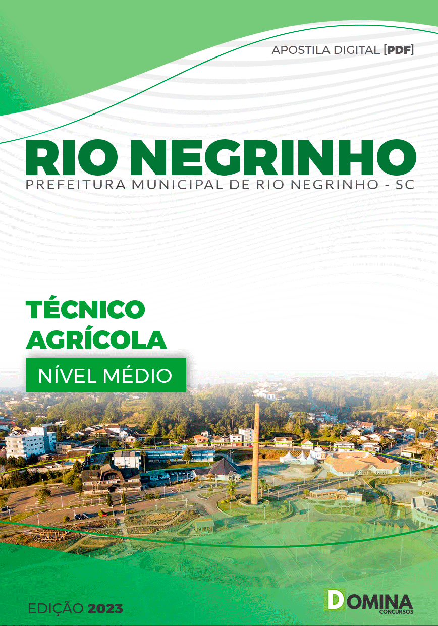Apostila Pref Rio Negrinho SC 2023 Técnico Agrícola