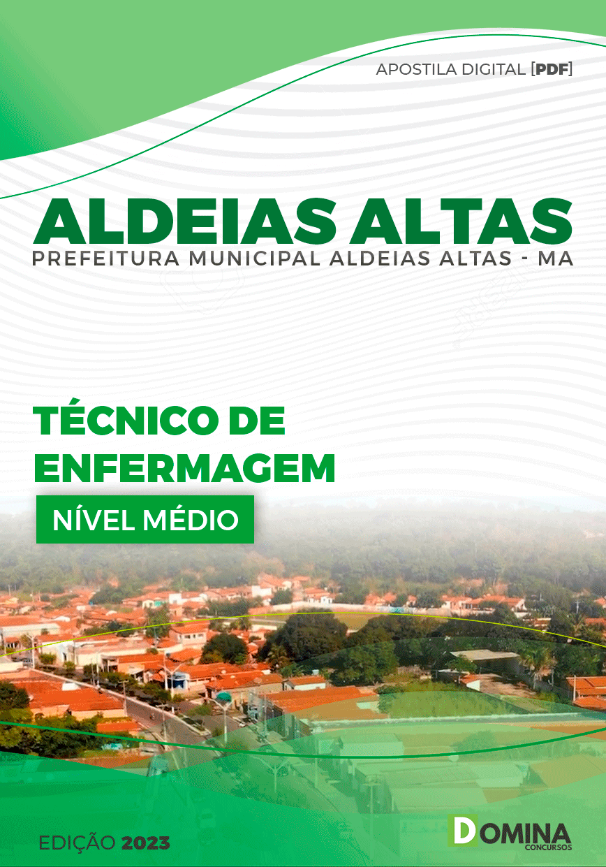 Apostila Pref Aldeias Altas MA 2023 Técnico Enfermagem