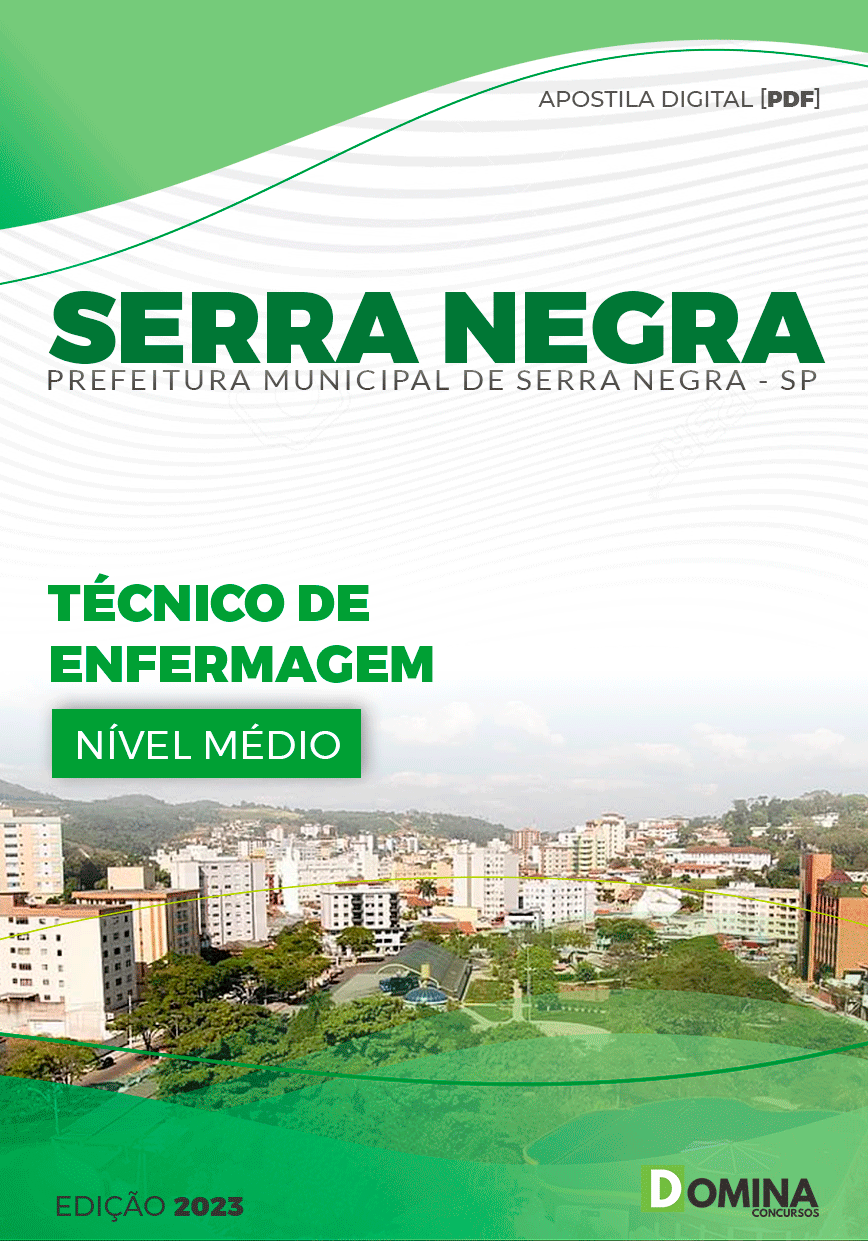 Apostila Pref Serra Negra SP 2023 Técnico de Enfermagem