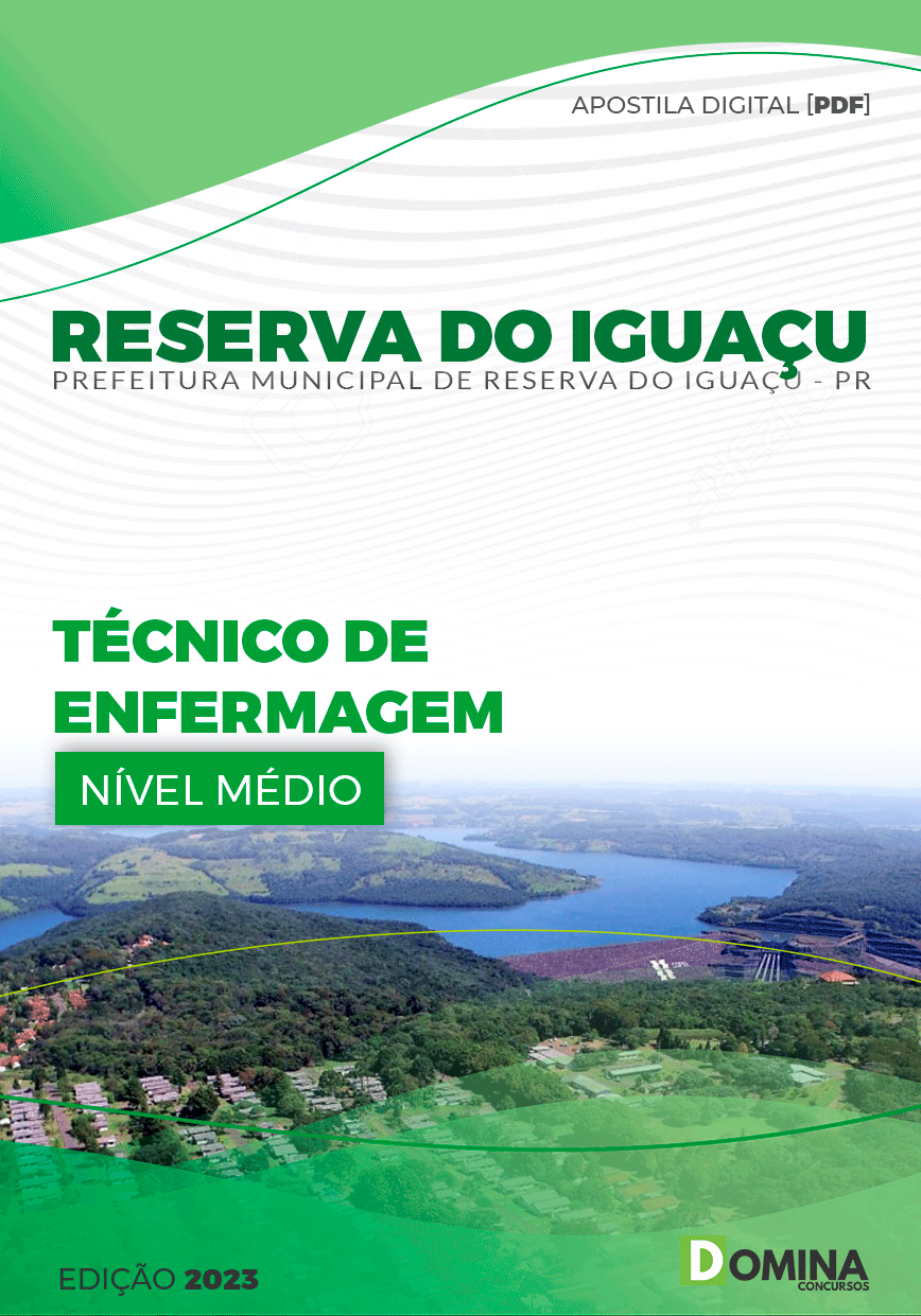 Apostila Pref Reserva do Iguaçu PR 2023 Técnico Enfermagem