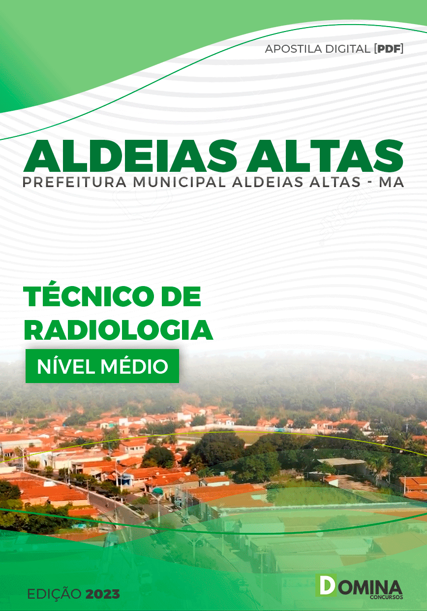 Apostila Pref Aldeias Altas MA 2023 Técnico Radiologia