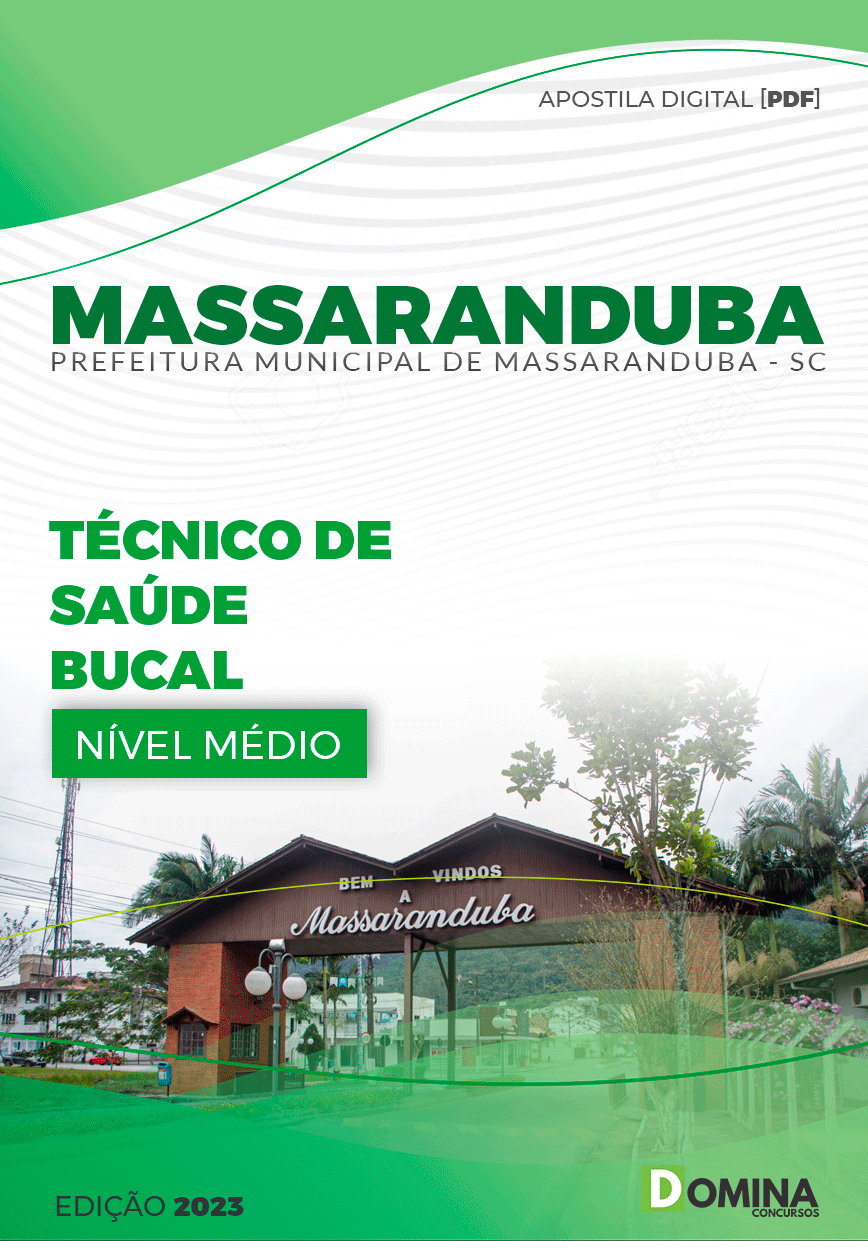 Apostila Pref Massaranduba SC 2023 Técnico Saúde Bucal